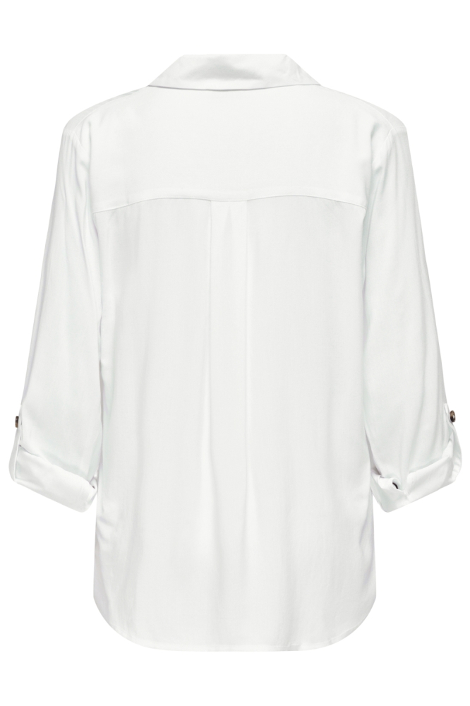 JDYLAUREL LIFE L/S SHIRT WVN DIA 15329311 WHITE